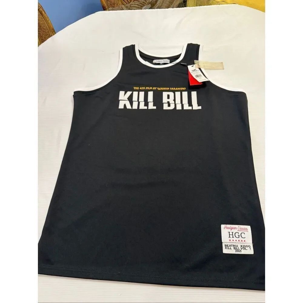 NWT Headgear Classics Jersey Quentin Tarantino Kill Bill Size 2XL New